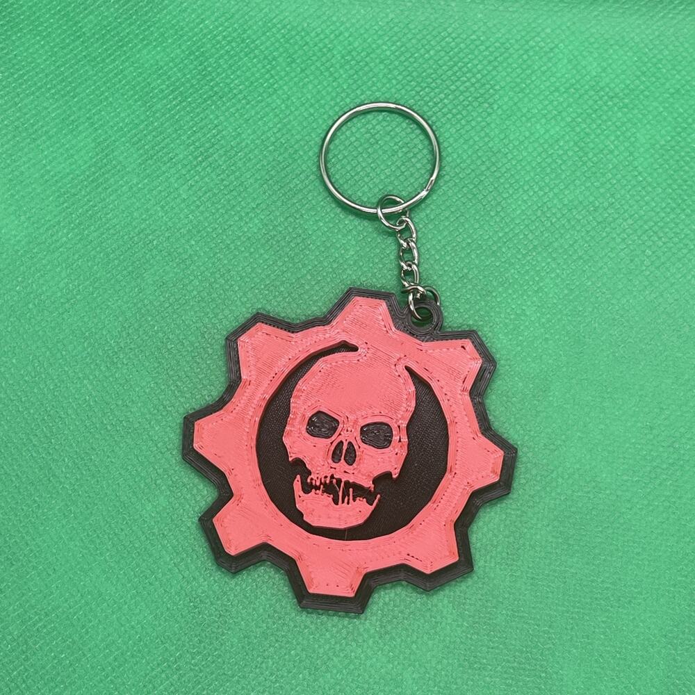Gears of War Keychain